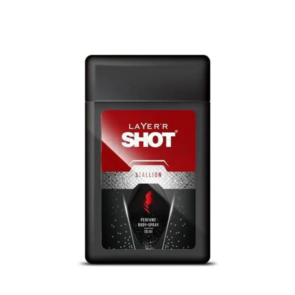 Layer'r Shot Stallion Body Spray​ 18ml